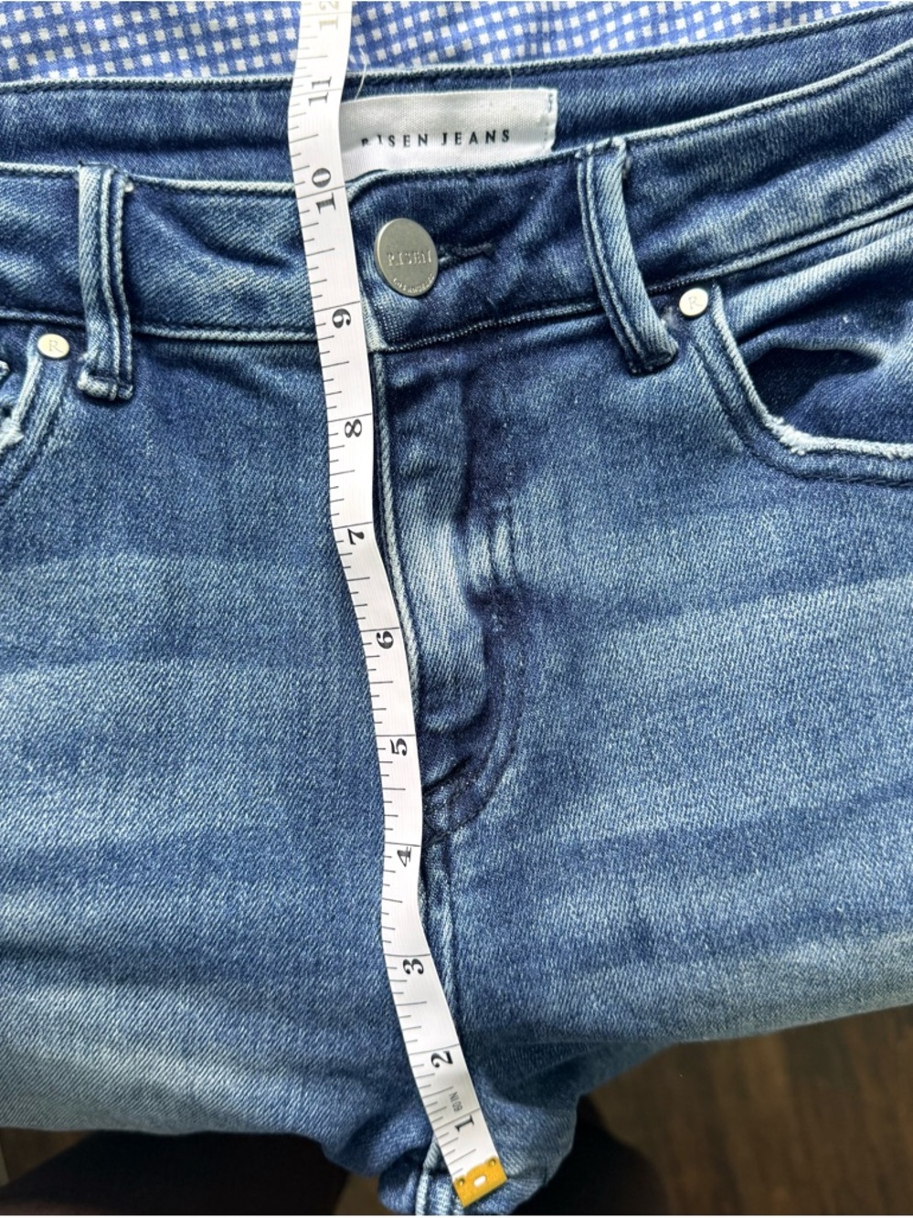 Risen straight leg jeans - Picture 4 of 8